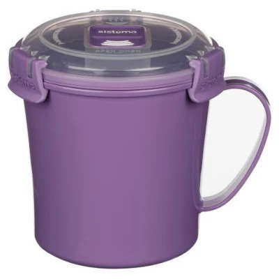 Sistema Travel Soup Mug, 2.8 Cup - Model 21107zs By Rubbermaid