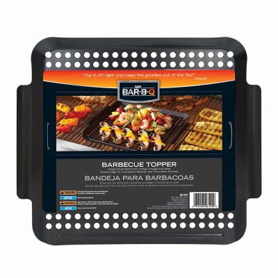Gourmet Grill Grate Topper, Non Stick, 12 x 12 In.