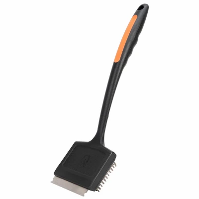 Oversized Grill Brush, Stainless Steel Bristles