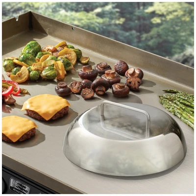 Griddle Melting Dome, Stainless Steel