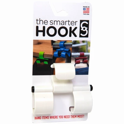 Black Utility Hook and Hanger with Fourteen Pound Weight Capacity
