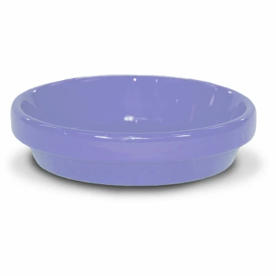 Ceramic Planter Saucer Lilac Color 5.75 Inch Diameter
