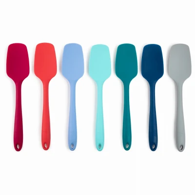 All-Purpose Silicone Spatula with Heat Resistant Flexible Head and Ergonomic Handle