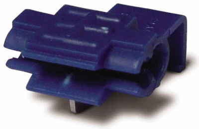 Tap Splice Wire Connector, Blue, 18-14 AWG, 5-Pk.