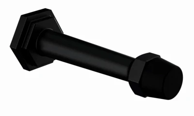 Powell Door Stop, Matte Black