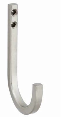 Reed Wall Hook, Satin Nickel