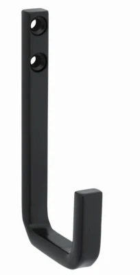 Reed Modern Wall Hook, Matte Black