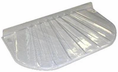 Low Profile Window Well Cover, Rectangle, Fits 57 x 25 x 4 In.