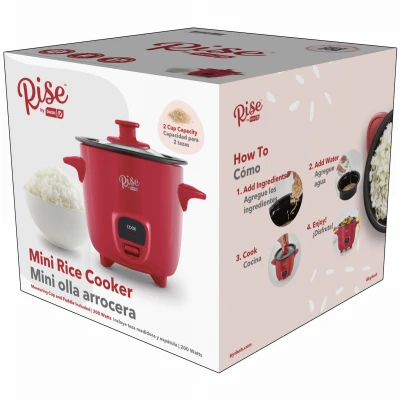 Mini Rice Cooker with Keep Warm