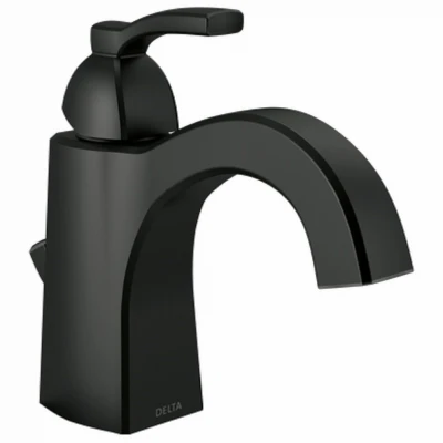 Flynn Single-Handle Bathroom Faucet, Matte Black