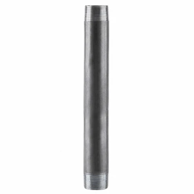 1-1/4 x 12 In. Black Pipe Nipple