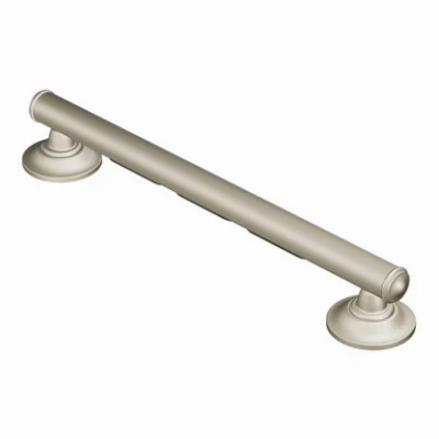 Home Care Grab Bar, Brushed Nickel, 24 In.