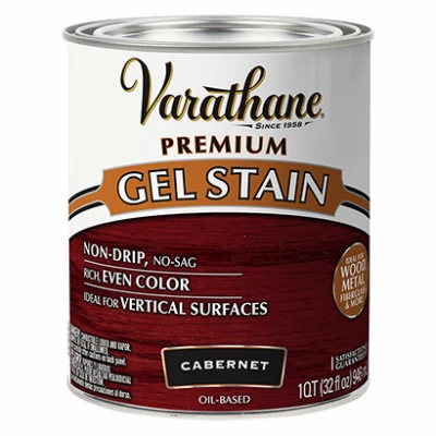 Cabernet Gel Wood Stain, Qt.