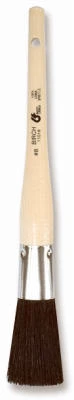 Number 4 Oval Sash Paint Brush with China Bristle and Wood Handle