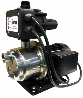 Total Home Pressure Water Booster System, 0.75-hp Motor, 40-psi Boost, Stainless Steel