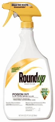 ROUNDUP Poison Ivy & Tough Brush Killer, 24-oz. Ready-to-Use Spray