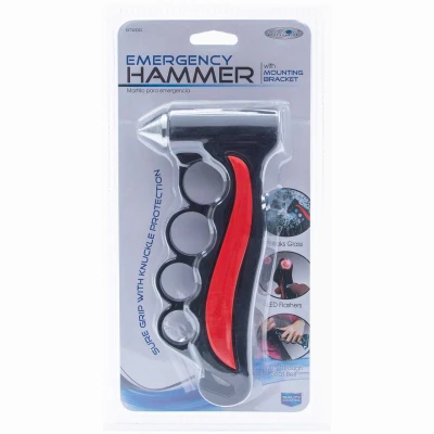 3-in-1 Vehicle Emergency Escape Hammer