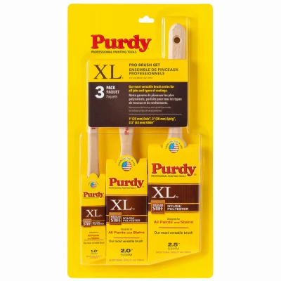 3-Pc. Pro Paint Brush Value Pack Kit