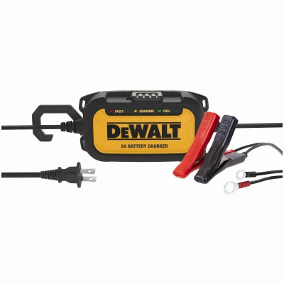 Battery Charger, Maintainer, Trickle Charger, 2 Amps