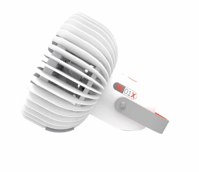 Refresh 01X 3-Spped Personal Fan, Rechargeable Battery, White