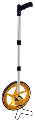 Measuring Wheel, Telescoping Handle, 3 Ft. Circumference