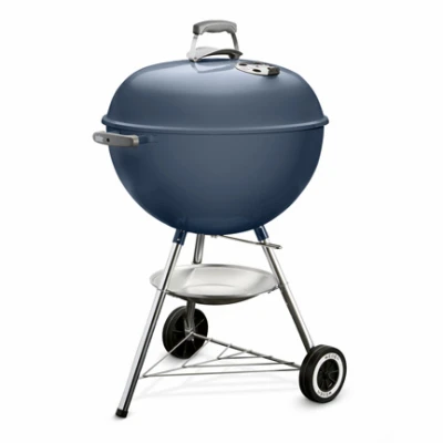 Original Charcoal Kettle Grill, Slate Blue, 22-Inch Diameter