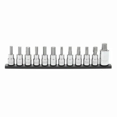 MASTER MECHANIC 12-Pc. Multi-Drive Hex & Torx Bit Socket Set