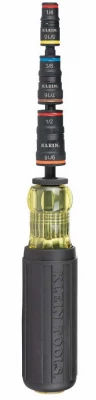 7-in-1 Impact Rated Flip Multi-nut Driver With 3-3/4 In. Shank
