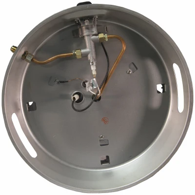 Portable Convection Style Liquid Propane Gas Heater with 2,000 Square Feet Coverage