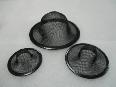 Universal Mesh Sink Strainer, Matte Black, 3-Pk.