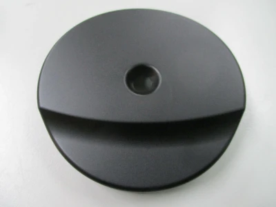 Matte Black Waste And Overflow Plate With Screw, Model Mpn4