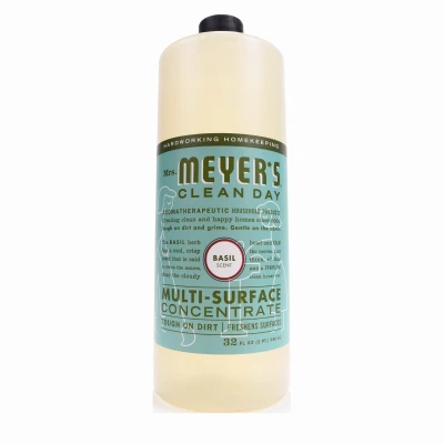 Multi-Surface Cleaner, Basil, 32 oz. Concentrate