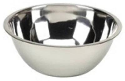 Mixing Bowl, Stainless Steel, 4 Qt.