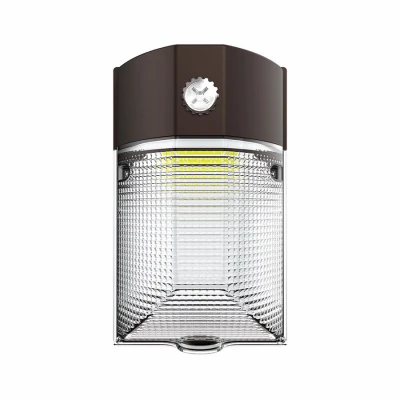 LED Dusk to Dawn Mini Wall Pack Security Light, 2000 Lumens, 15 Watts