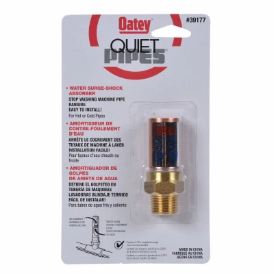 Quiet Pipes Shock Absorber, 1/2 In. MIP