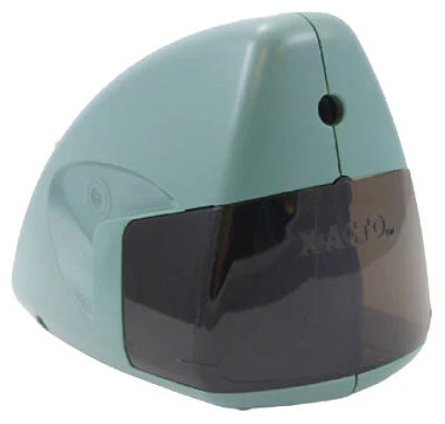 Mighty Mite Electric Pencil Sharpener, Mineral Green, Compact Desktop Design