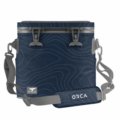 Wanderer 24 Can Capacity Soft-Side Cooler in Galaxy Blue