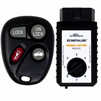 Programmer and Car Remote for Select Buick Cadillac Chevrolet GMC Oldsmobile Pontiac Vehicles