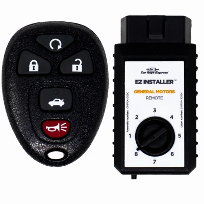 Programmer & Car Remote For Buick, Chevrolet, Pontiac, Saturn - Model Gmrm-5trz0re
