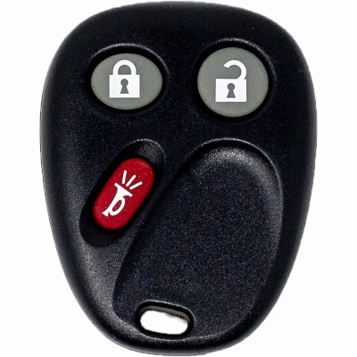 Car Remote Shell with Three Buttons for Select Chevrolet GMC Oldsmobile Models Without Electronics