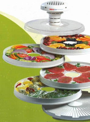 American Harvest Snackmaster Food Dehydrator with 4 Shelves, 400 Watt Power