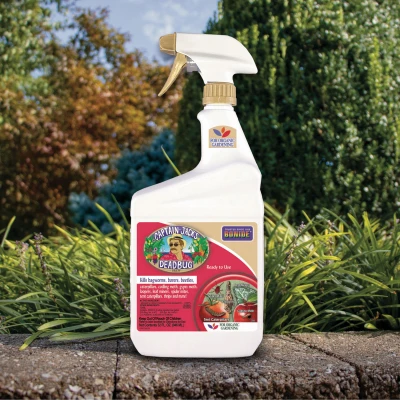 Captain Jack's Deadbug Brew Outdoor Organic Insecticide and Mite Killer Ready-to-Spray 32 Ounce