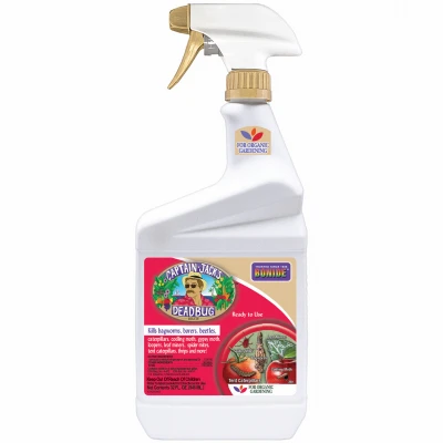 Captain Jack's Deadbug Brew Outdoor Organic Insecticide & Mite Killer, 32 oz. Ready-to-Spray