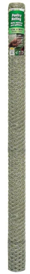Galvanized Steel Poultry Netting with 1-Inch Mesh, 20-Gauge, 72-Inch by 50-Foot Roll