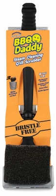 Grill Brush, Bristle-Free Mesh