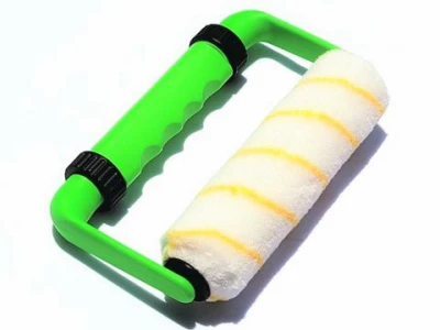 Nine Inch Paint Roller Kit with Frame, Tray, and Roller Cover