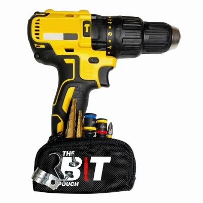 Medium Magnetic Drill Pouch For Screws, Bolts & Bits - Model Bp-medium
