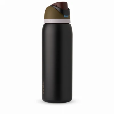 FreeSip Stainless Steel Water Bottle, Canyon Falcon Design, 40 Ounce Capacity