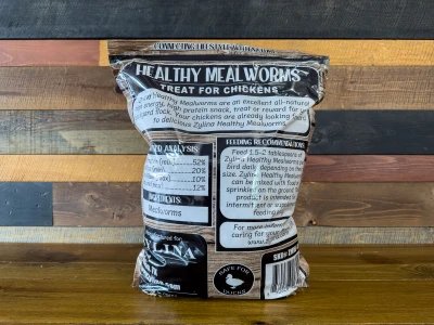 Healthy Mealworms for Pets and Reptiles, 5 Pound Bag