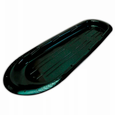 Manitou XL Sled, Black Plastic, 66 In.